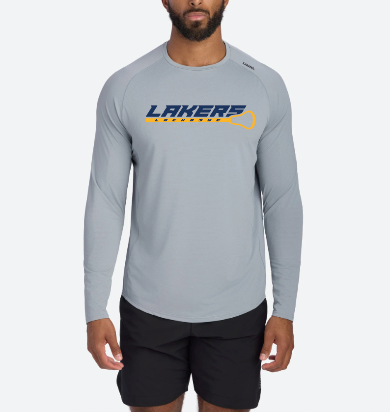 Prior Lake Lacrosse UNRL Streamline Performance Long Sleeve - GREY
