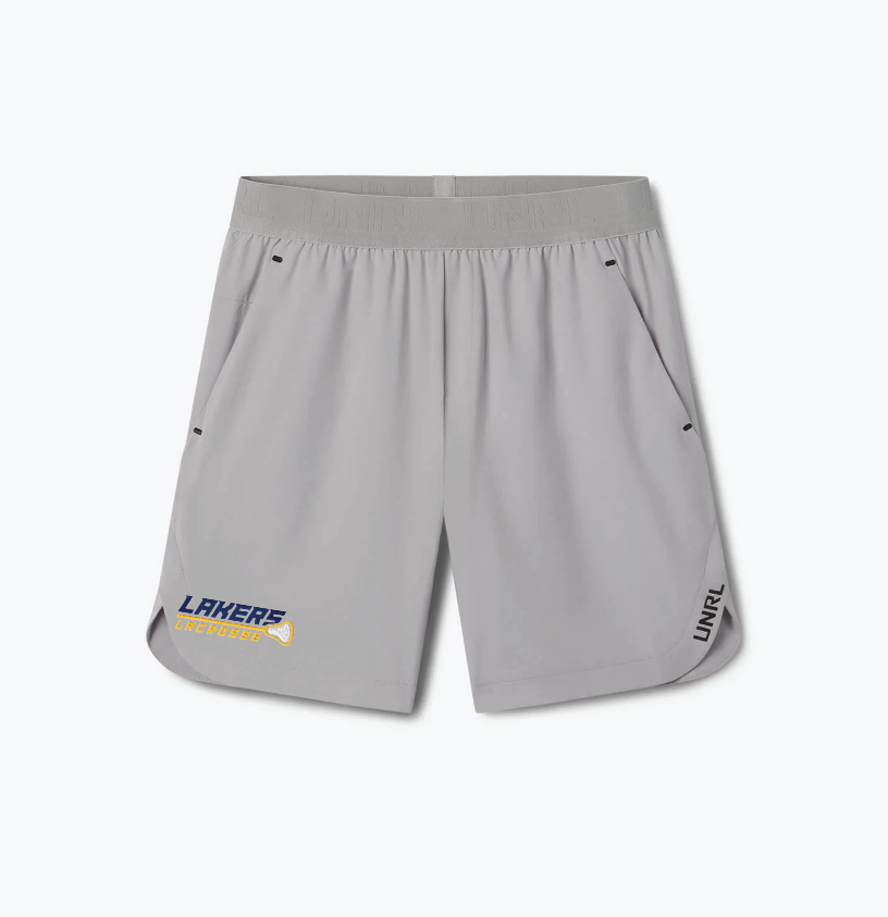 Prior Lake Lacrosse UNRL Daybreaker Short [7.5"] - GRAY