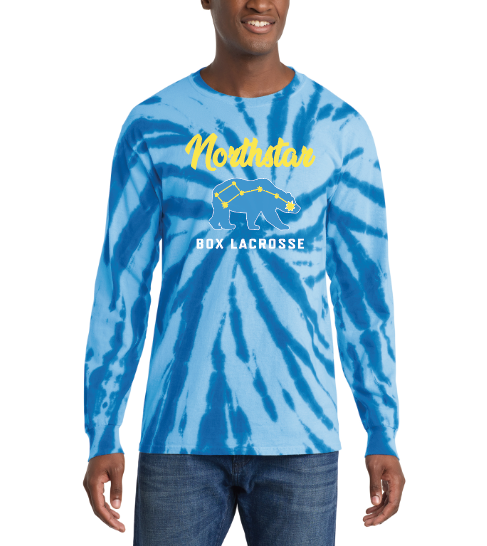 NLC Tie-Dye Long Sleeve Tee - ROYAL