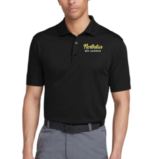 NLC Nike Tech Basic Dri-FIT Polo - BLACK