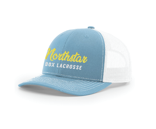 NLC Richardson Trucker Cap - COLUMBIA BLUE/WHITE