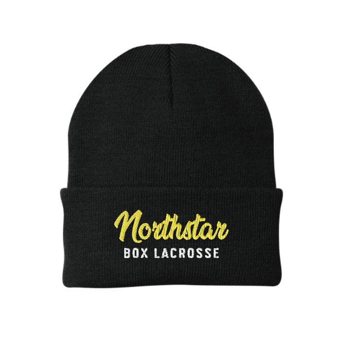NLC Port & Co™ Knit Cap - BLACK