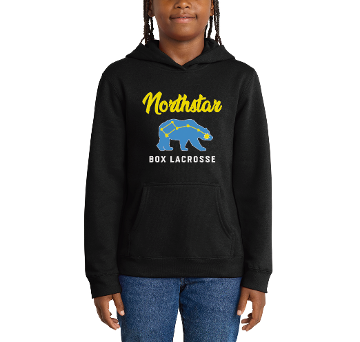 NLC District® Youth V.I.T.™ Fleece Hoodie - BLACK