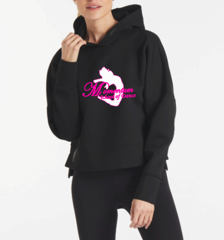 Momentum Dance UNRL™ LuxBreak Oversized Hoodie - BLACK