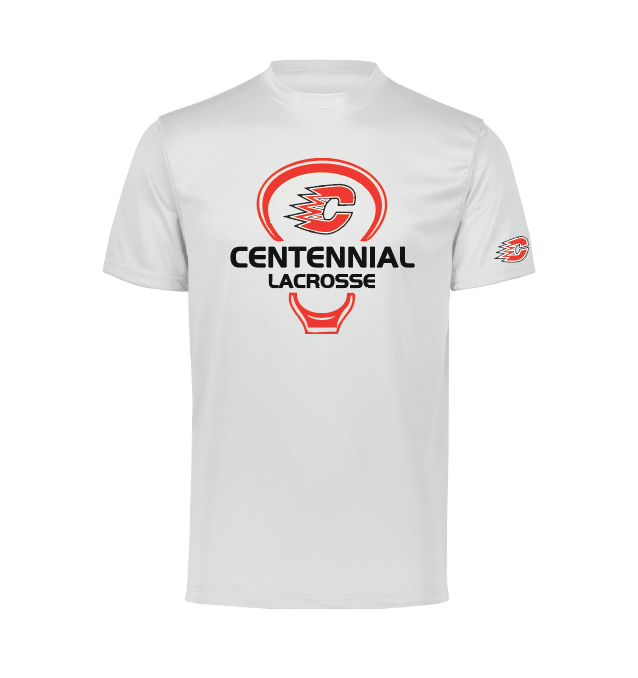 Centennial Lacrosse Sublimated Tshirt - White