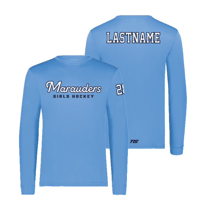 RMH Sublimated Long Sleeve Shirt - Blue