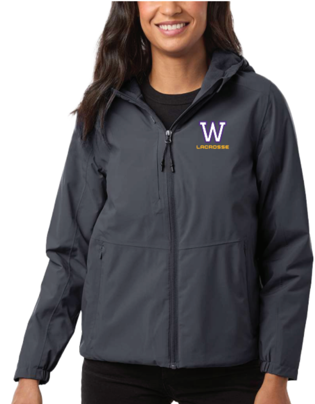 Waconia Lacrosse Women's Barrier All Season Jacket - GREY