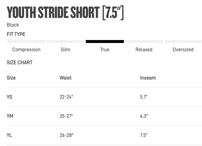 Hopkins Park Lacrosse Men's UNRL Stride Shorts - BLACK