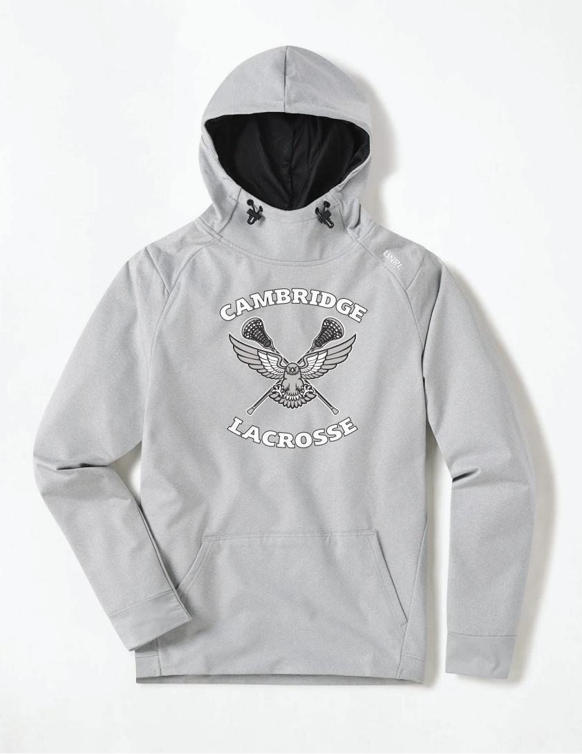 Cambridge UNRL Crossover Hoodie II - HEATHER GREY