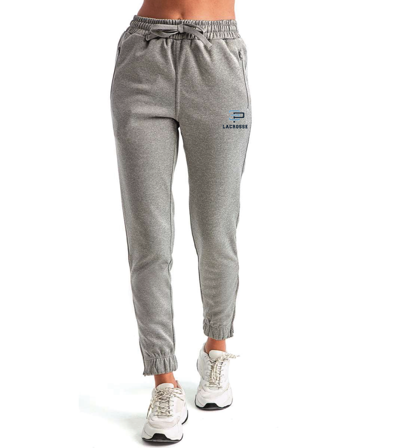 3 Point Lacrosse Women's Spun Dyed Joggers - GRAY