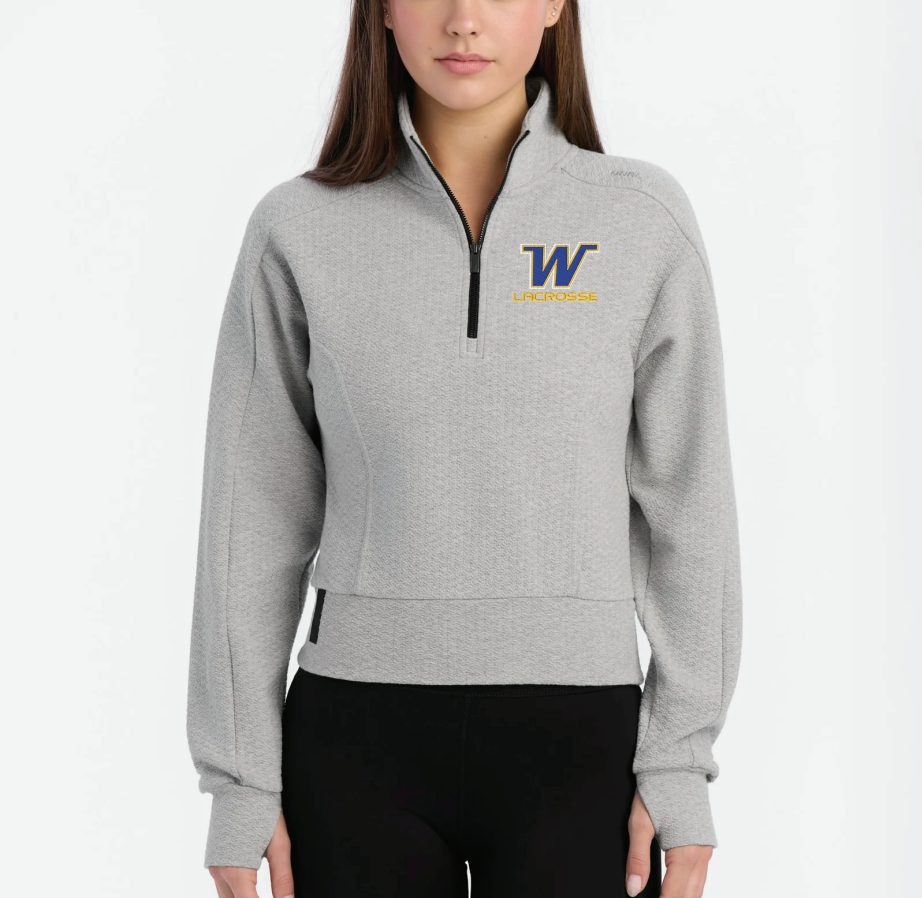 Wayzata Lacrosse Elevation Half-Zip Pullover - GREY