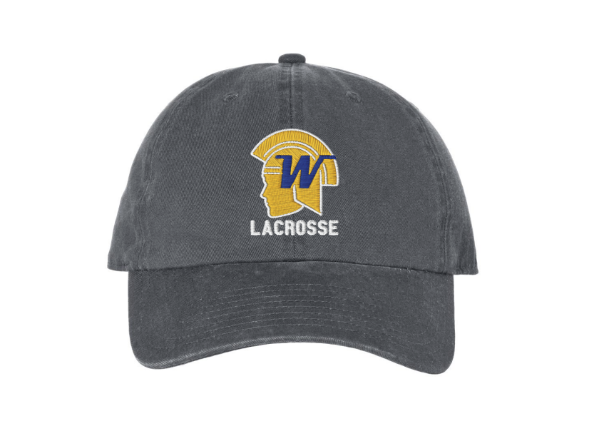 Wayzata Lacrosse '47 Clean Up Cap - CHARCOAL