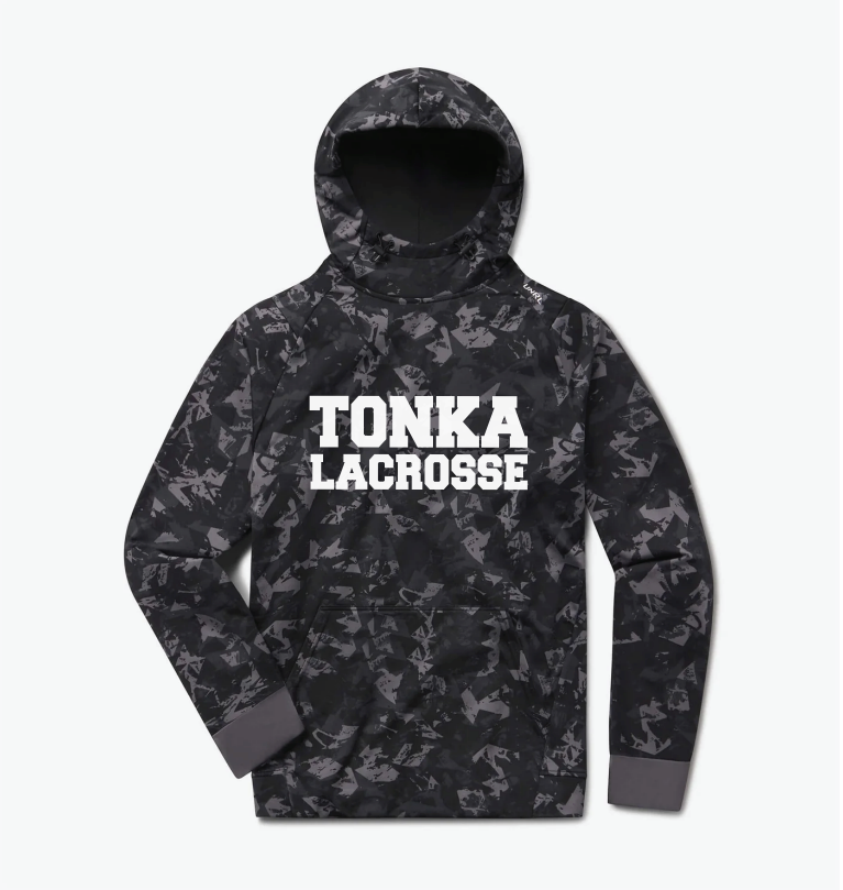 Tonka Lacrosse Crossover Hoodie II - BLACK SHATTER CAMO