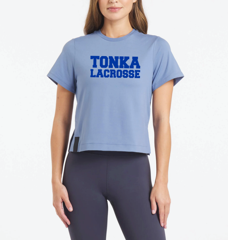 Tonka Lacrosse UNRL™ Boxy Ultra Tee - STORM BLUE