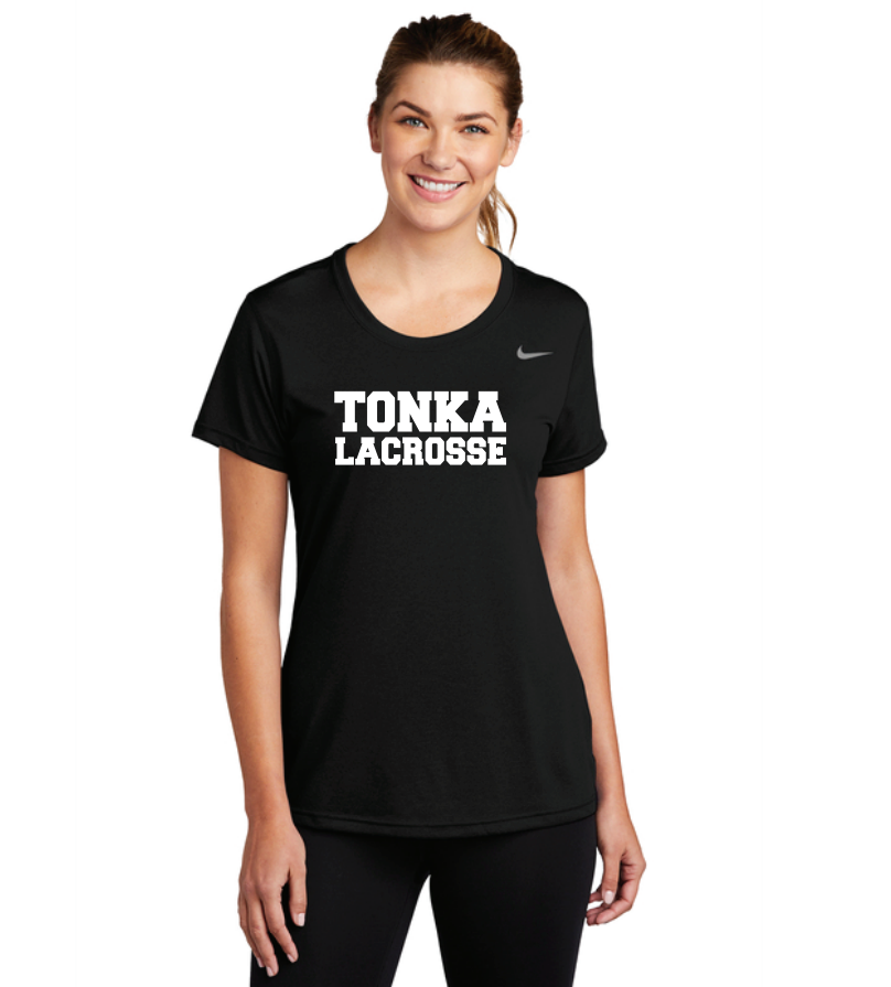 Tonka Lacrosse Nike Women's Team rLegend Tee - BLACK