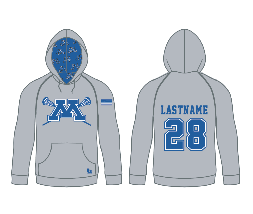 Minnetonka Lacrosse SUBLIMATED HOODIE