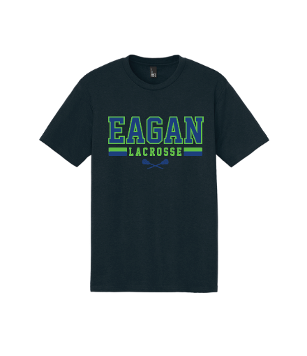 Eagan Lacrosse District® Perfect Tri® Tee - BLACK