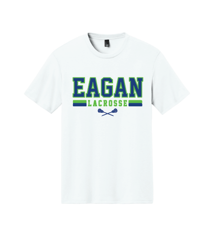 Eagan Lacrosse District® Perfect Tri® Tee - WHITE