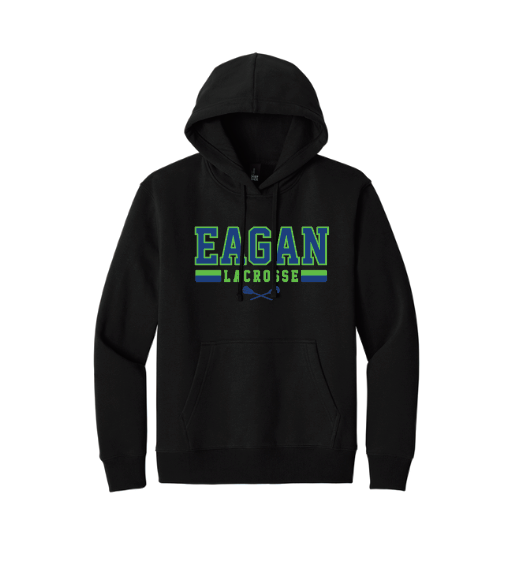 Eagan Lacrosse District® V.I.T.™ Heavyweight Fleece Hoodie - BLACK