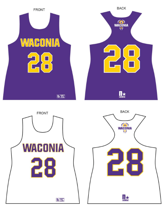Waconia Lacrosse GIRLS Reversible Jersey