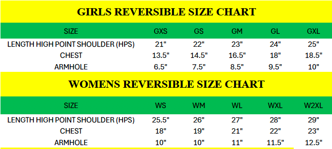 Waconia Lacrosse GIRLS Reversible Jersey