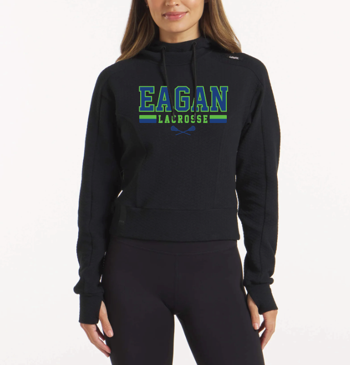 Eagan Lacrosse UNRL Women's Elevation Hoodie - BLACK