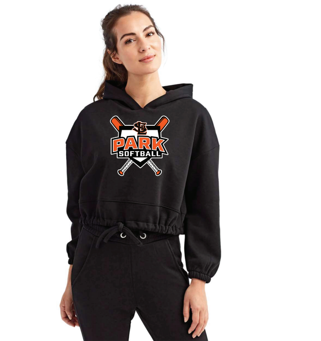 SLP Softball Women's Cropped Maria Hooded Sweatshirt