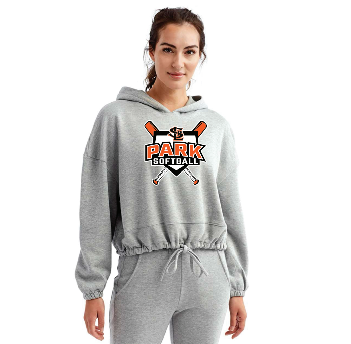 SLP Softball Women's Cropped Maria Hooded Sweatshirt
