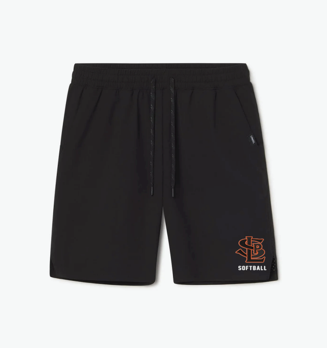 SLP Softball UNRL Stride Shorts - BLACK