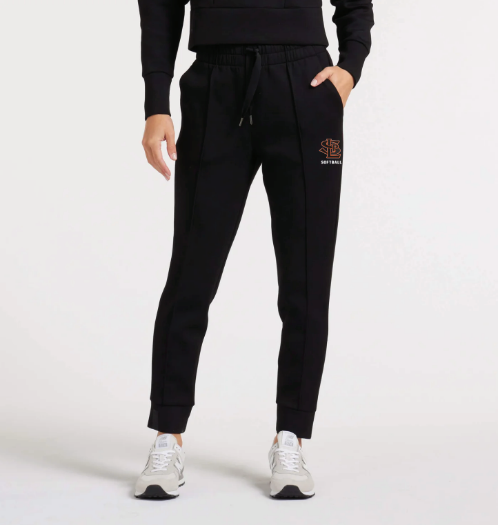 SLP Softball UNRL™ Women's LuxBreak Sweat Jogger - BLACK