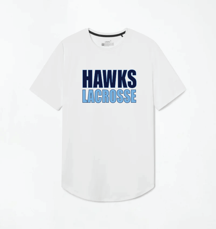 Hardin Valley Lacrosse Men's UNRL Ultra Tee - WHITE