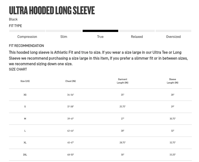 NLC Ultra Hooded Long Sleeve - GREY