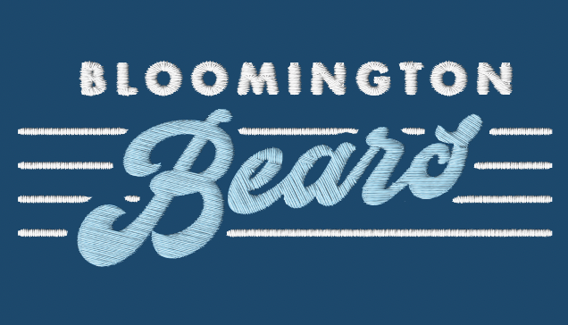 Bloomington Lacrosse 5-Panel Classic Rope Cap - NAVY/WHITE