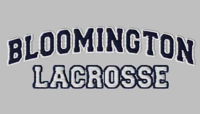 Bloomington Lacrosse 5-Panel Classic Rope Cap - GREY/WHITE