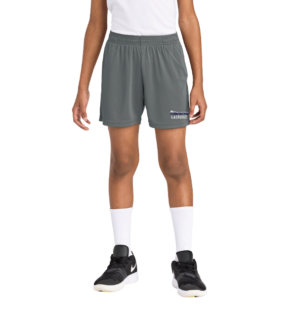Bloomington Sport-Tek® Youth PosiCharge® Competitor™ 5” Pocketed Short - IRON GREY