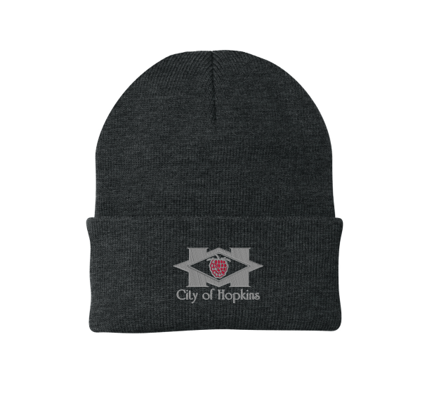 City of Hopkins Port Authority® Knit Cap - CHARCOAL