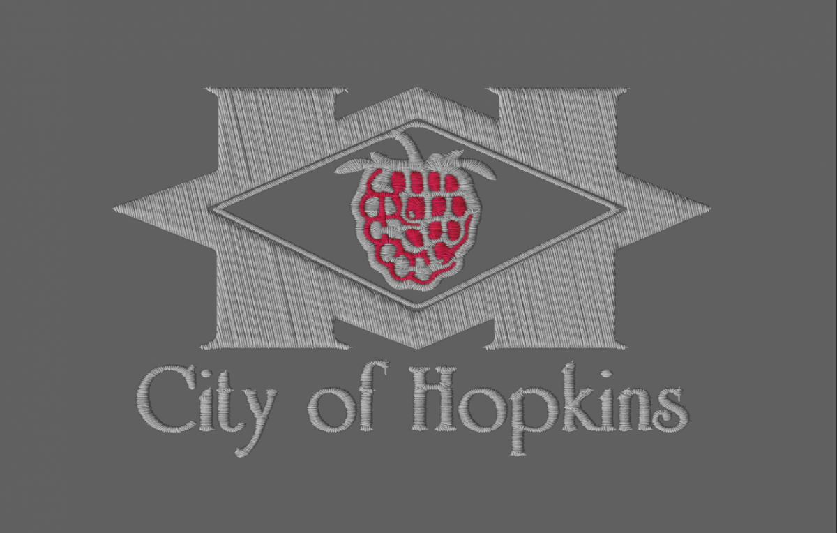 City of Hopkins Vertical Texture 1/4-Zip Pullover - NAVY