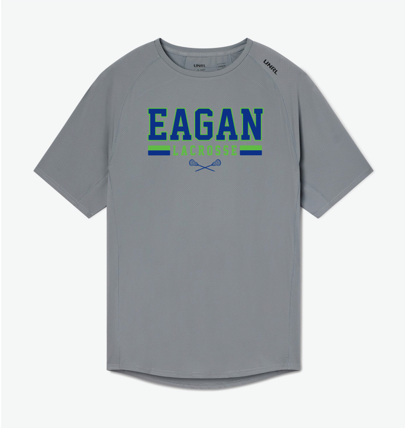 Eagan Lacrosse UNRL Stride Tee - CADET GREY