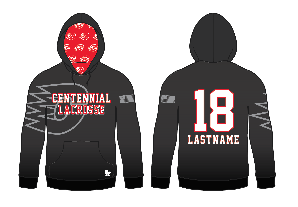Centennial Lacrosse Sublimated Hoodie