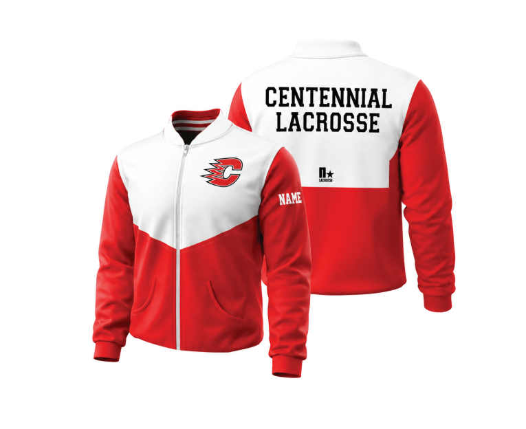 Centennial Lacrosse Sublimated Full Zip Warm Up Jacket