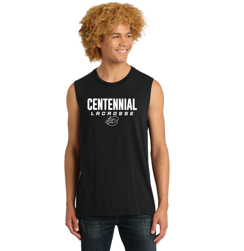 Centennial Lacrosse District® V.I.T.™ Muscle Tank - BLACK