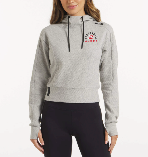 Centennial Lacrosse UNRL Women's Elevation Half-Zip Pullover - HEATHER GREY