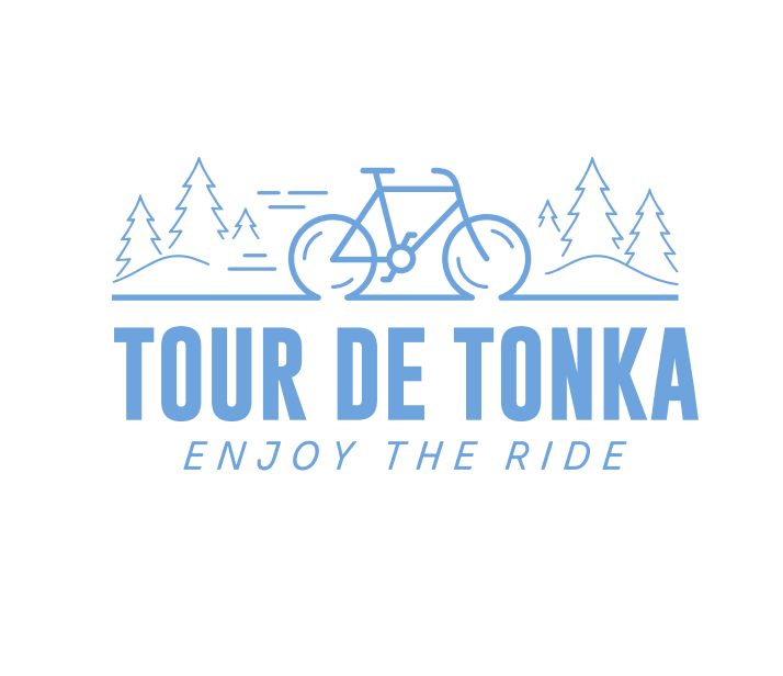 Tour De Tonka Sport-Tek Women's Racerback Tank - NAVY