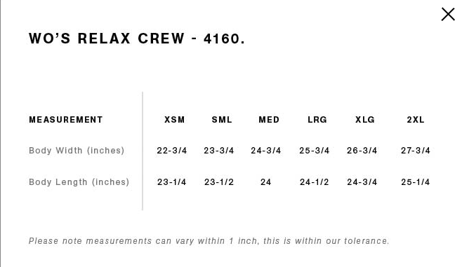 Tour De Tonka ASCOLOUR Relax Crew - LIGHT BLUE