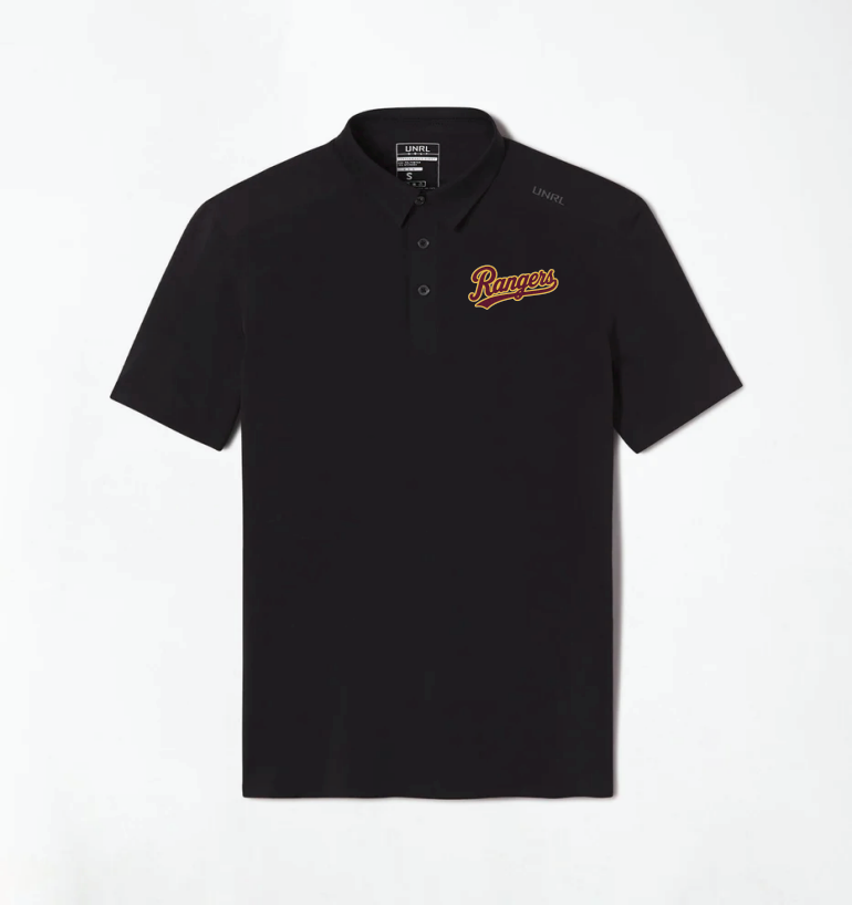 Forest Lake Hockey UNRL Men's Legend Polo - BLACK