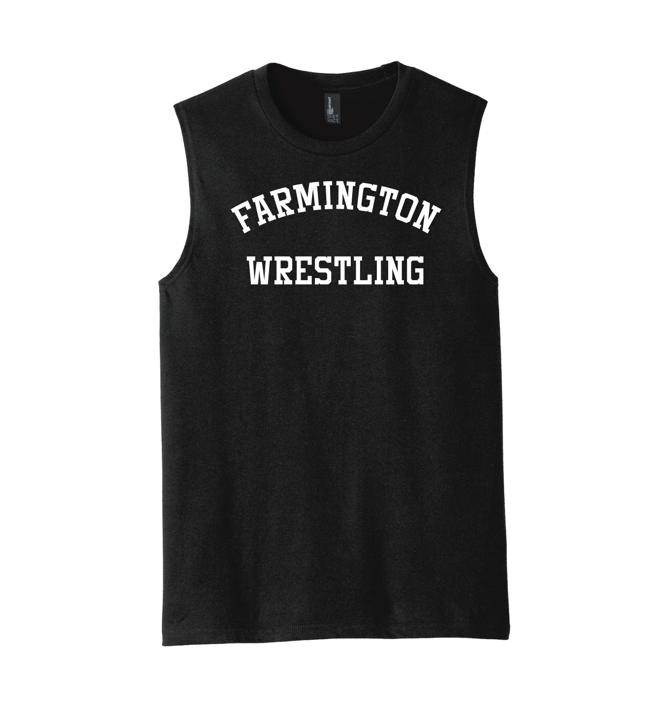 Farmington Wrestling District® V.I.T.™ Muscle Tank - BLACK