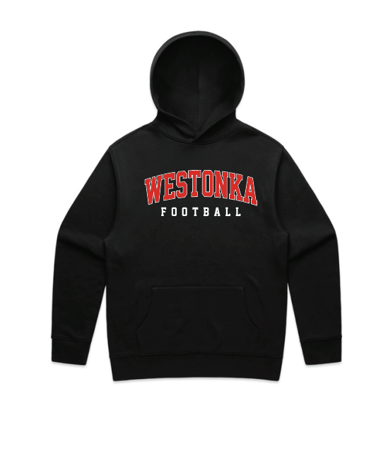 Westonka Football ASCOLOR Relax Hood - BLACK