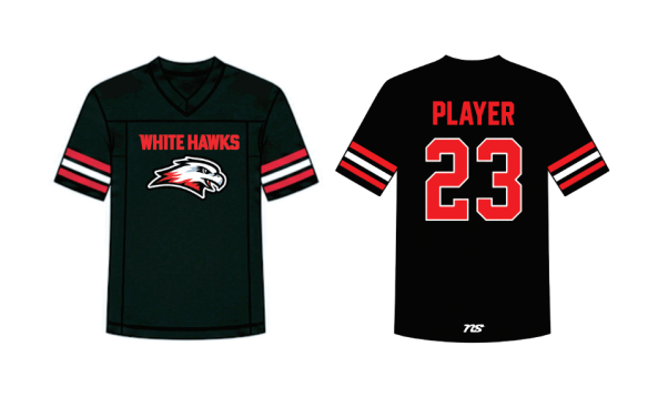 Westonka Football Sublimated Fan Jersey