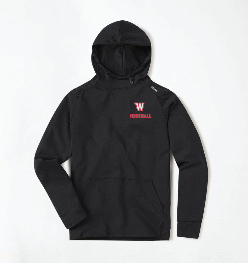 Westonka Football UNRL Crossover Hoodie II - BLACK