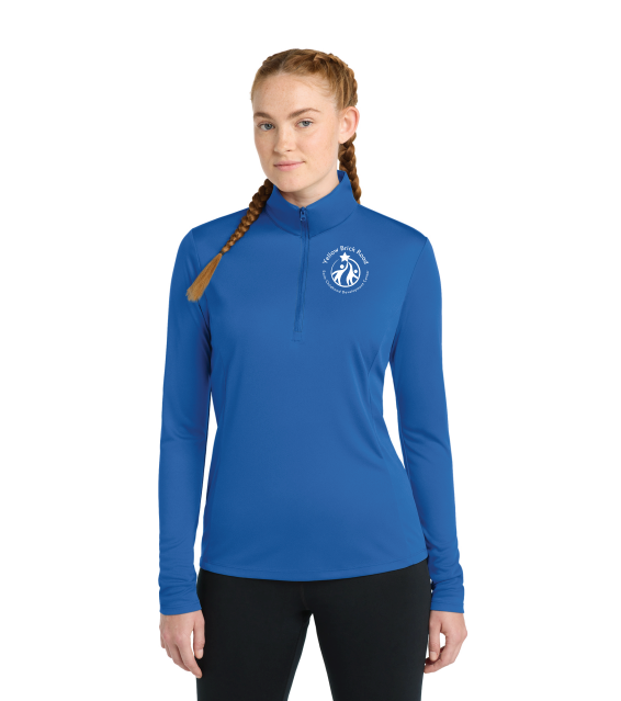 YBR Sport-Tek® PosiCharge® Competitor™ Women's 1/4-Zip Pullover - ROYAL